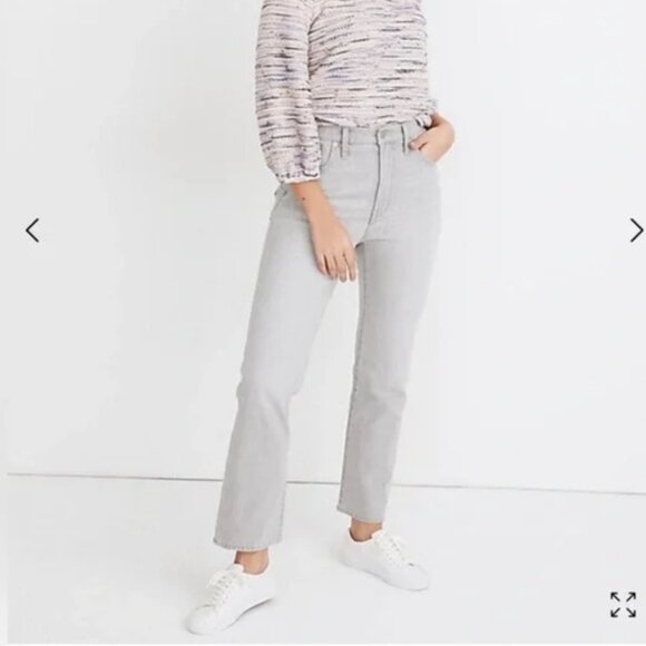 Madewell Slim Demi Boot Jean in Dekalb Wash Size 25 - Picture 9 of 12